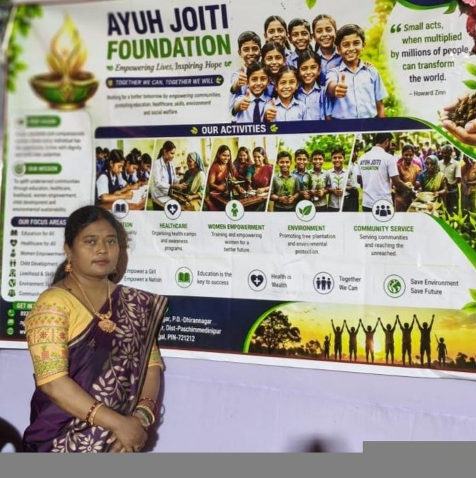 16 অক্টোবর দূর্গা ষষ্ঠী উপলক্ষে বস্ত্র বিতরণ অনুষ্ঠান